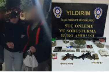 Bursa’da uyuşturucu ve silah operasyonu: Şüpheli tutuklandı