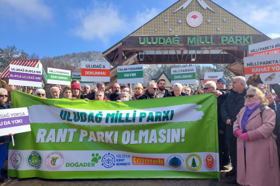 Uludağ Milli Parkı için ayaklandılar!