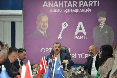 Anahtar Parti Gürsu teşkilatı aynı sofrada buluştu