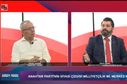 Anahtar Parti Osmangazi İlçe Başkanı İsmail Demir’den Erkan Aydın’a sert muhalefet!
