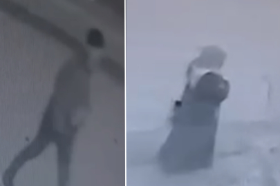 Bursa'da kapkaç anı saniye saniye kamerada!