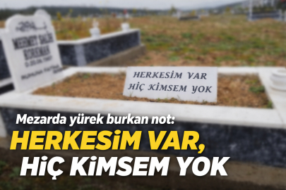 Bursa'daki bu mezarı gören, dönüp bir daha bakıyor!