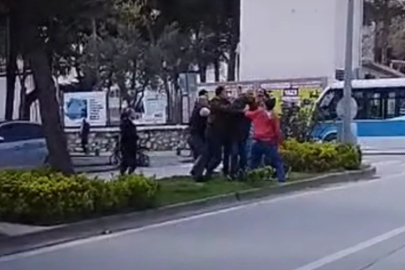 Park tartışması kavgaya dönüştü! Tekme tokat giriştiler...