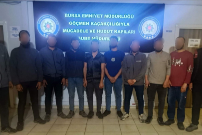 Bursa'da 12 bin TL'ye insan kaçakçılığı!