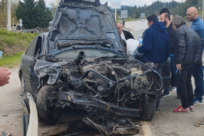 Bursa'da feci kaza! Sürücü bu araçtan canlı çıktı
