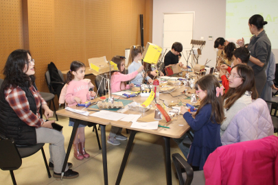 Bursalı minikler ağaç ev tasarladı!