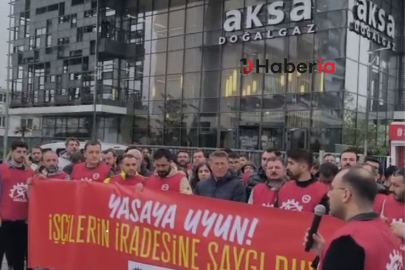 Bursagaz işçilerinden “Geçinemiyoruz” eylemi!