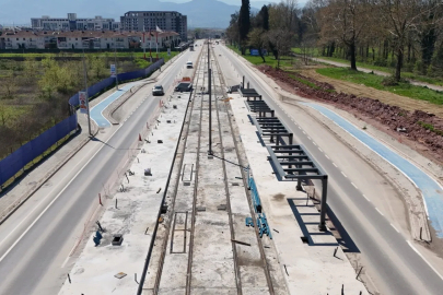 Kocaeli Kartepe Tramvay Hattı’nda ilk istasyon tamam