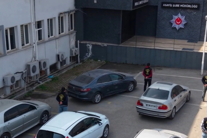 Bursa'da change otomobil şebekesi şok baskınla çökertildi!
