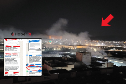 Bursa'da site sakinleri isyan etti: Zehir soluyoruz