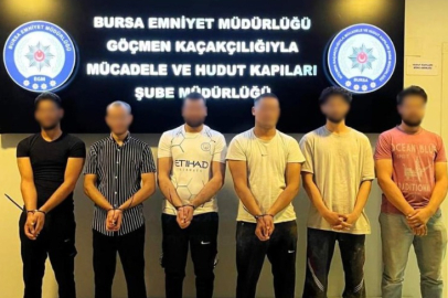 Bursa'da Göçmen Kaçakçılığına Geçit Yok: 2 Organizatör Gözaltında